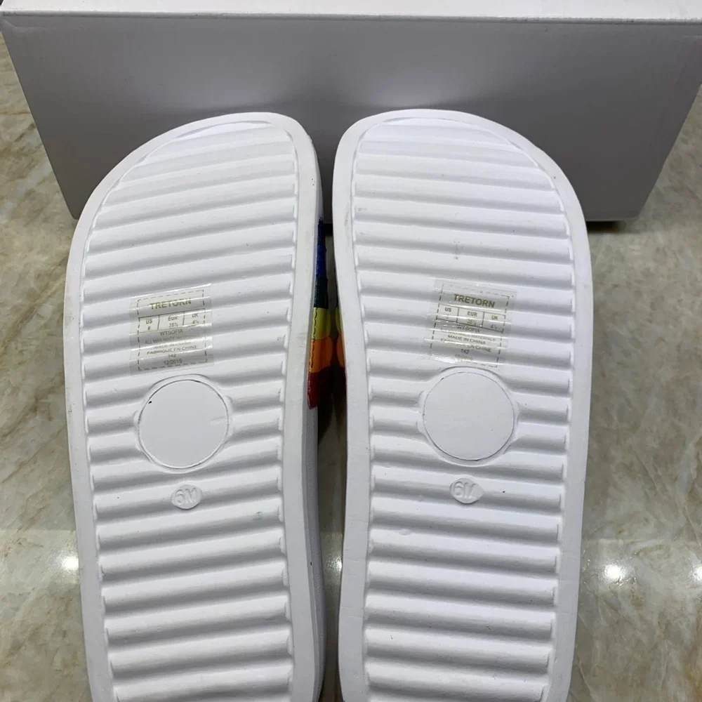 Tretorn Sofia Rainbow Slide Sandal - Picture 9 of 9